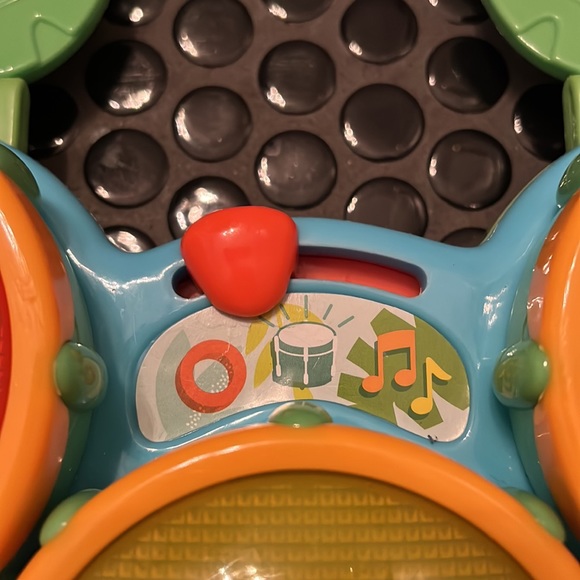 Bright Starts Safari Beats Musical Drum Tummy Time Baby, Infant, Toddler Toy - Picture 5 of 5